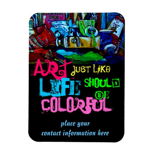 Ímã Magneto de Marketing de Arte (Vertical)