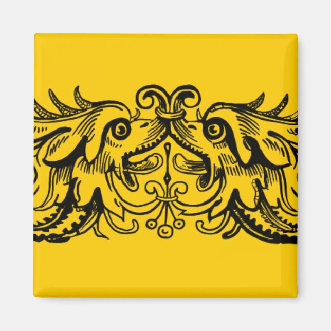 Imã Magneto de Monstros de Vinculação (Frente)