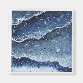 Imã Magneto de Ondas de Aquarela