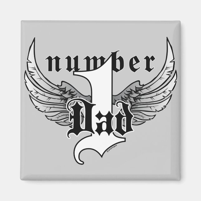 Imã Magneto de Pai Número Um (Frente)