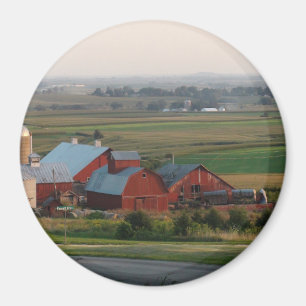 Imã Magneto de Paisagem do Meio-Oeste da Fazenda
