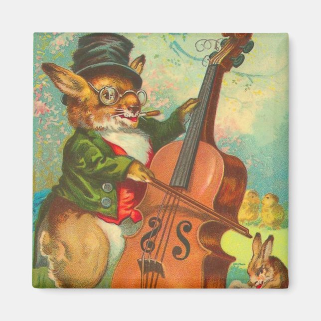 Imã Magneto de Páscoa Retro (Frente)