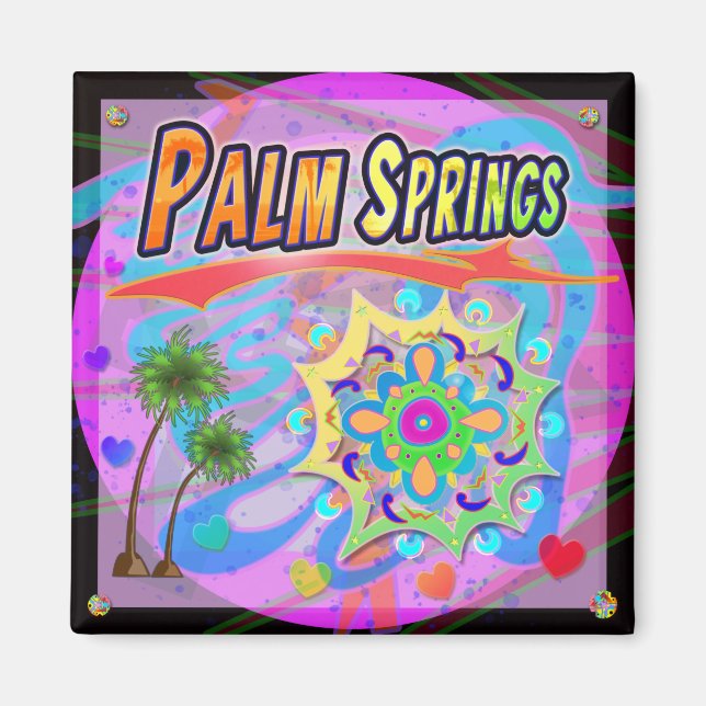 Imã Magneto de Progresso Verdadeiro Primaveras Palm (Frente)