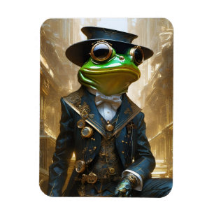 Ímã Magneto de Sapo Steampunk
