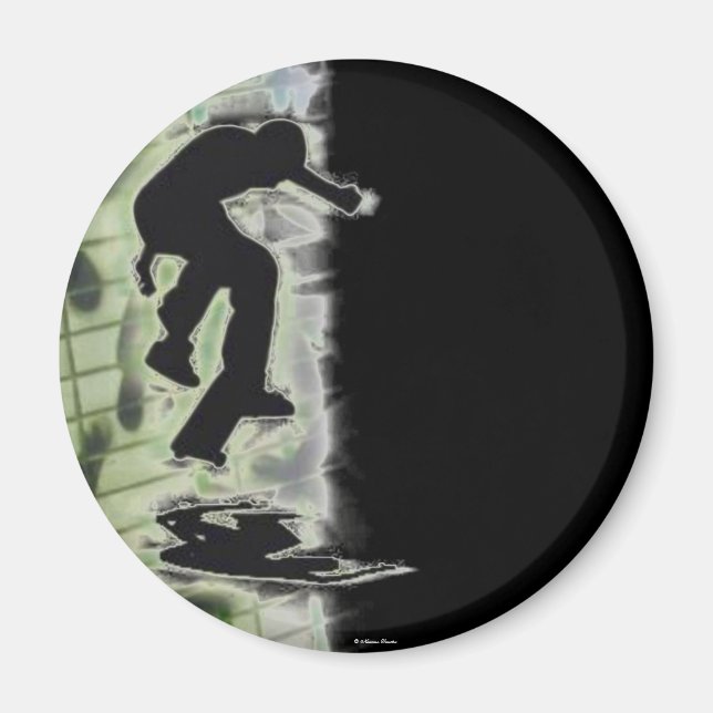 Imã Magneto de skater (Frente)