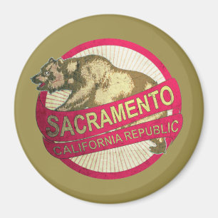 Imã Magneto de ursos de Sacramento California