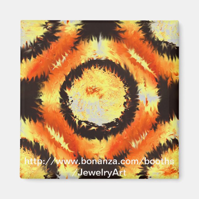 Imã Magneto do Anel de Fogo (Frente)