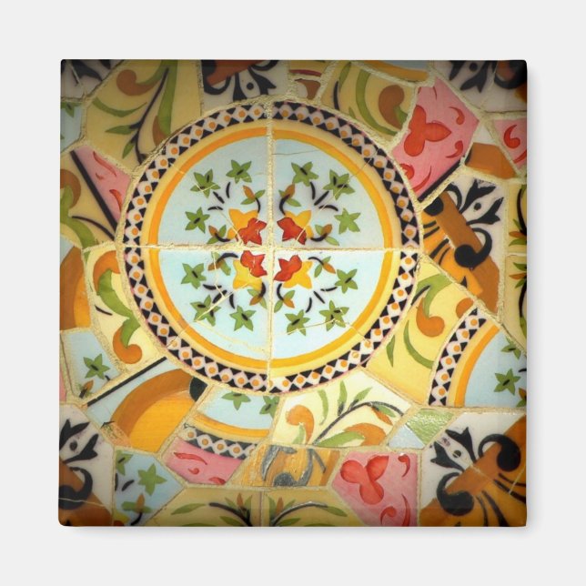 Imã Magneto do Azulejo Retroativo (Frente)