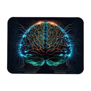 Ímã Magneto do Cérebro do Computador