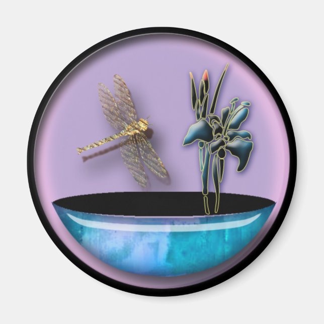 Imã Magneto do Jardim Japonês (Frente)