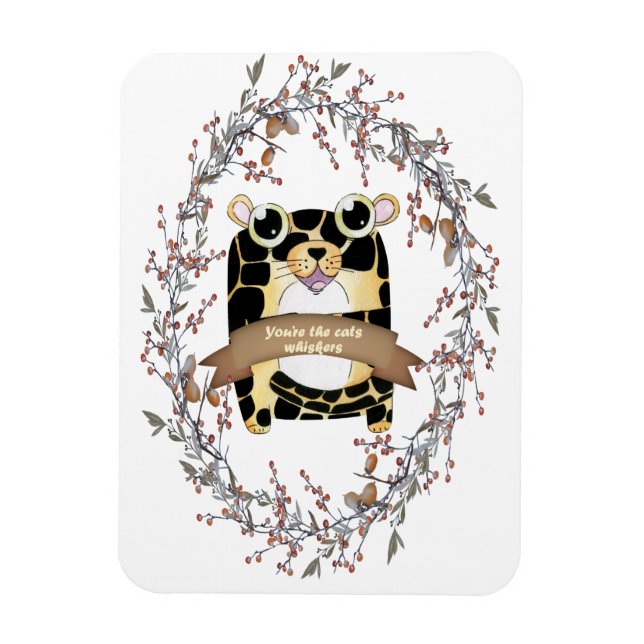 Ímã Magneto-leopardo (Vertical)