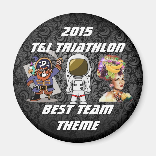 Imã Magneto para Equipe (Frente)