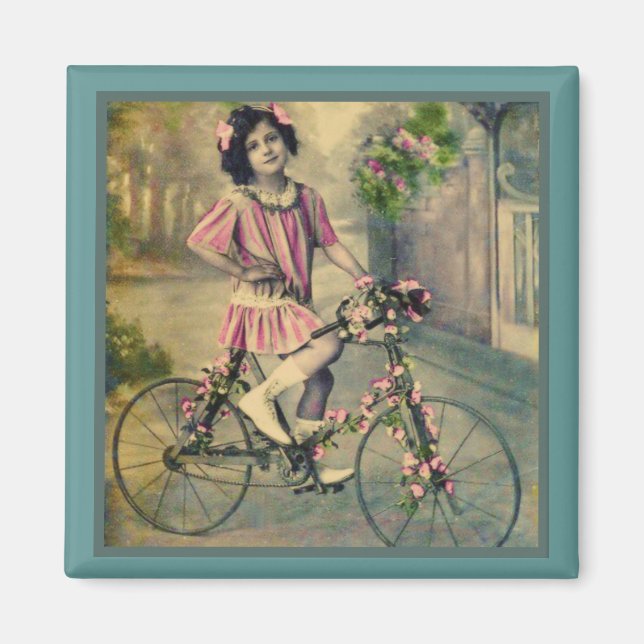 Imã Magneto para Meninas de Bicicleta (Frente)