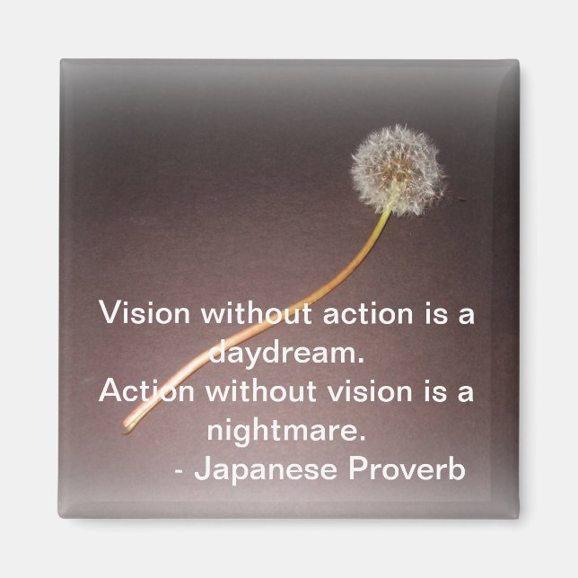 Imã Magneto Proverb Japonês (Frente)