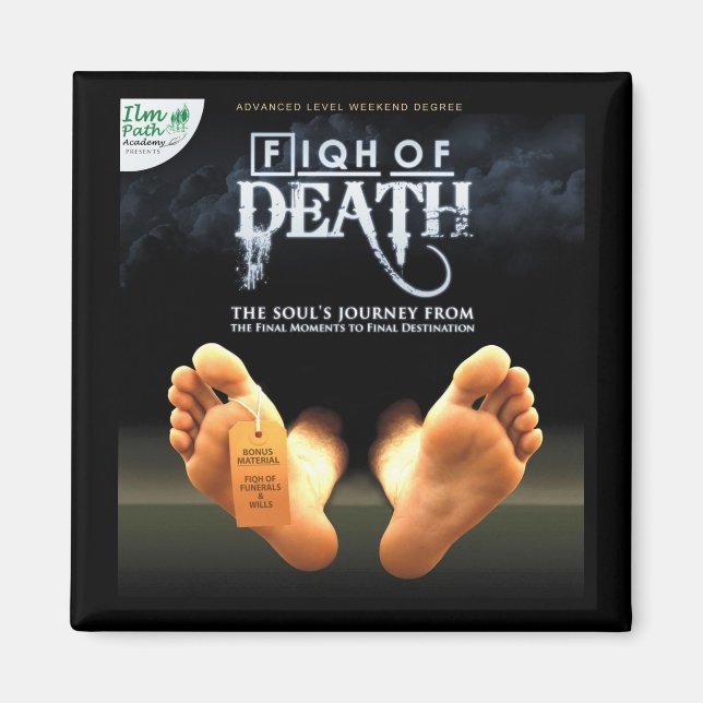 Imã Magneto Quadrado - Fim da Morte (Frente)