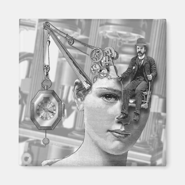 Imã Magneto Steampunk2 (Frente)