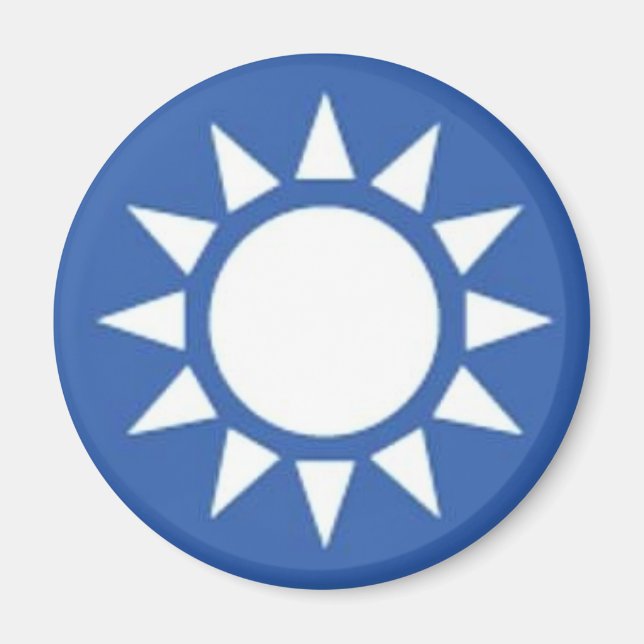 Imã Magneto Sun Branco (Frente)