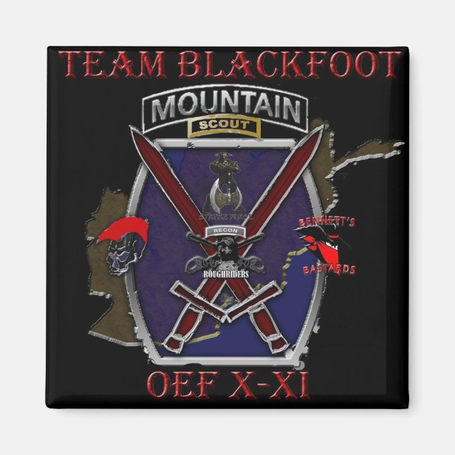 Imã Magneto Team Blackfoot (Frente)