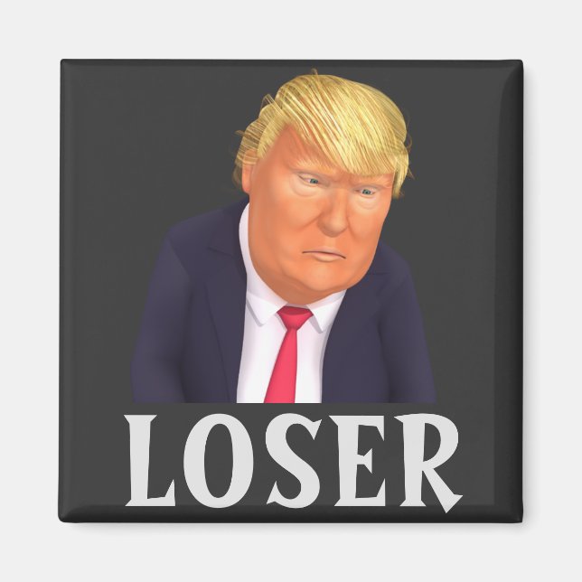 Imã Magneto Trump LOSER LOSER (Frente)
