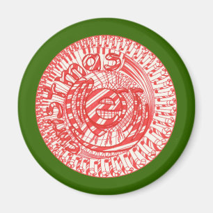 Imã Magnetos de balas de Natal felizes