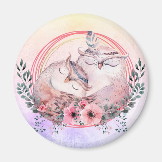 Imã Magnetos de Coruja (Frente)