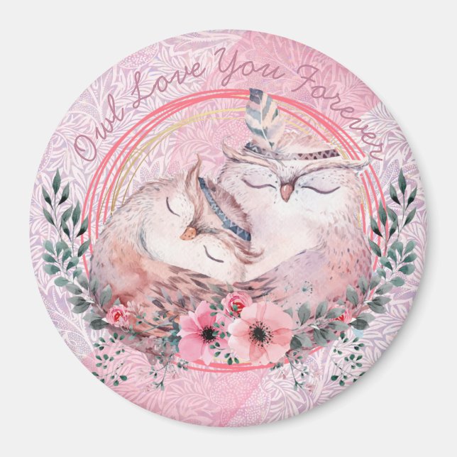 Imã Magnetos de Coruja (Frente)