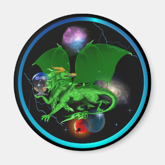 Imã Magnetos de dragões do Universo Verde