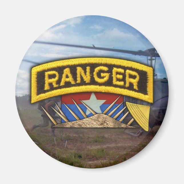 Imã magnetos de guerra vietnam do exército (Frente)