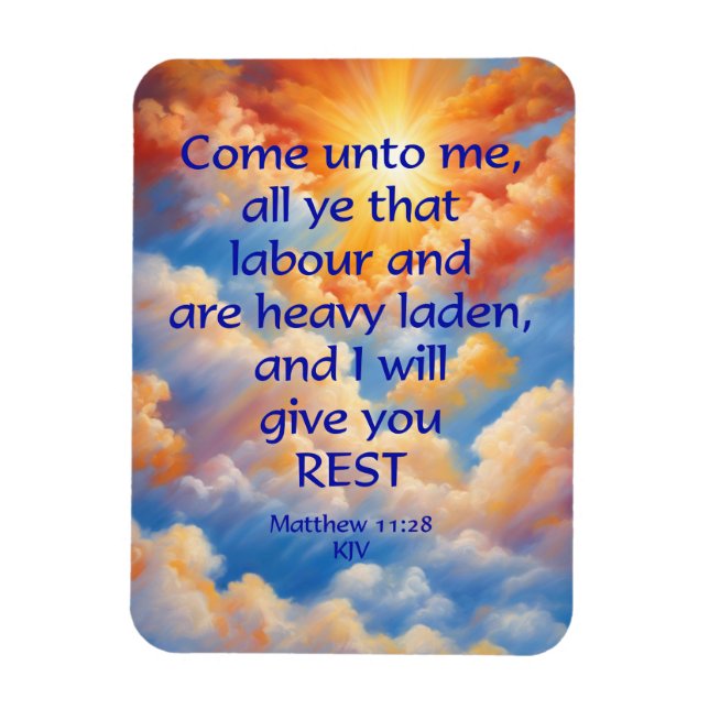 Ímã Magnetos de script de bíblia (Vertical)