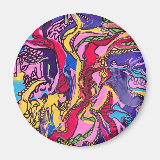 Imã Magnetos Design da "Febre Selva" (Frente)