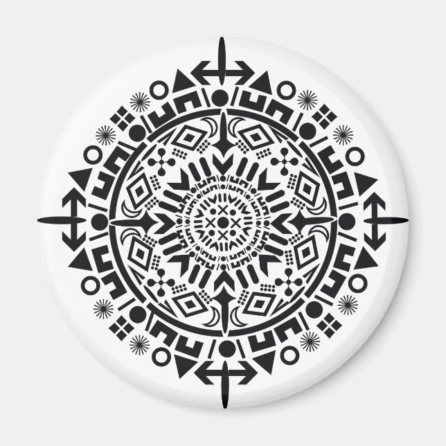 Imã Magnetos do Sol Negro (Frente)