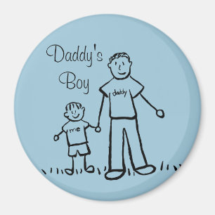Imã Magnetos Personalizados De Arte Da Família Do pai