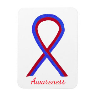Ímã Magnetos personalizados de Friso Vermelho e Azul