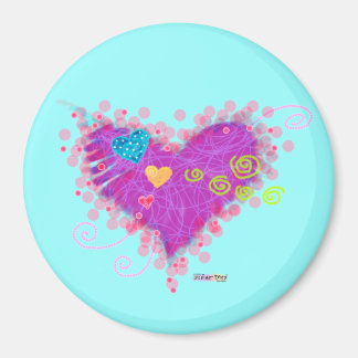 IMÃ MAGNETS - CORAÇÃO UM FOGO!