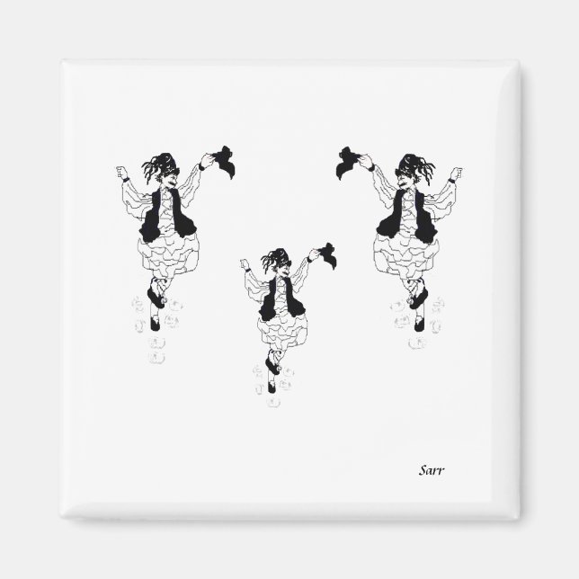 Imã Magnets/Dançarinos Gregos do Evzon (Frente)