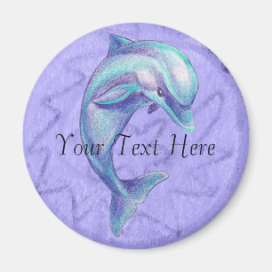 Imã Magnets de Golfinho Azul