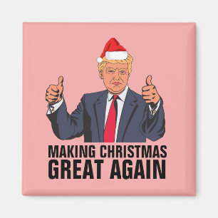 IMÃ MAGNETS DE NATAL DE TRUMP DONALD