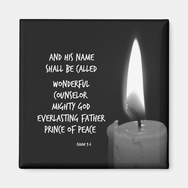 Imã Magnífico Conselheiro Príncipe da Escritura de Paz (Frente)