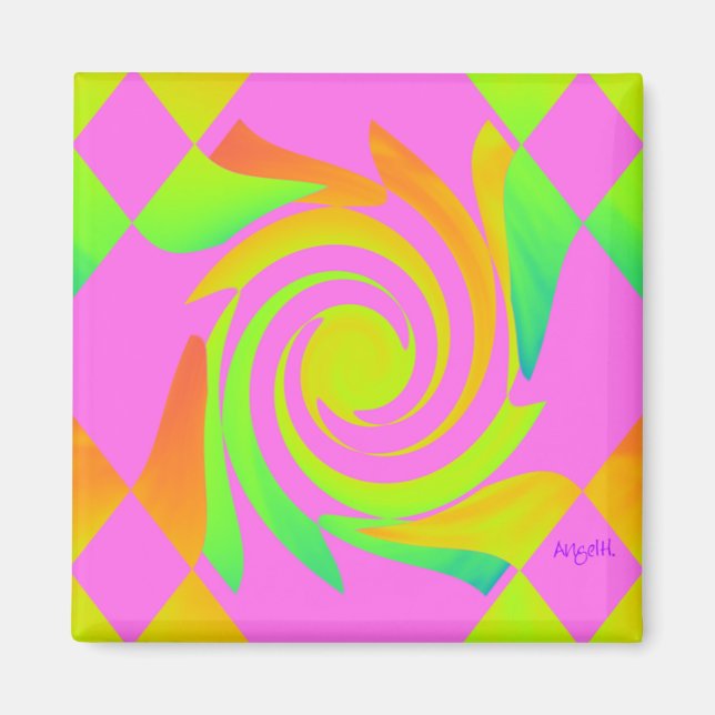 Imã Magnífico de Ouros Felizes (Frente)