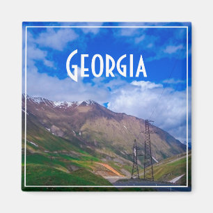 Imã Magnífico Georgia Causa Montanhas