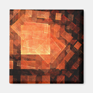 Imã Magnitude Abstrato de Arte Leve da Janela