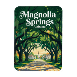 Ímã Magnolia Springs EUA