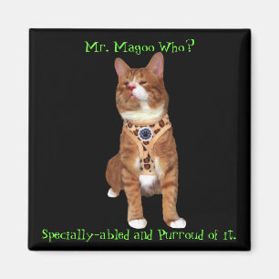 Imã Magoo Magnet, com capacidade especial