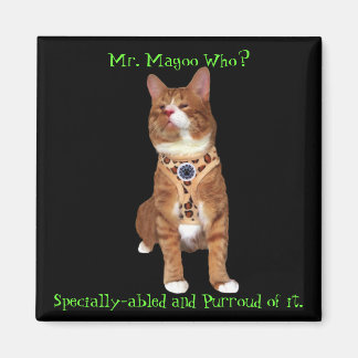Imã Magoo Magnet, com capacidade especial