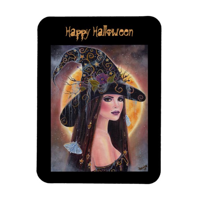 Ímã Mágula-mor-mor Philomena Halloween de Renee (Vertical)