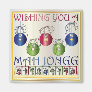 Imã Mah Jongg Christmas Bettors