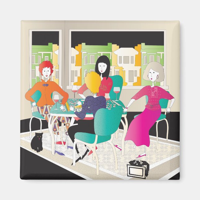 Imã Mah Jongg Mahj Night2 (Frente)