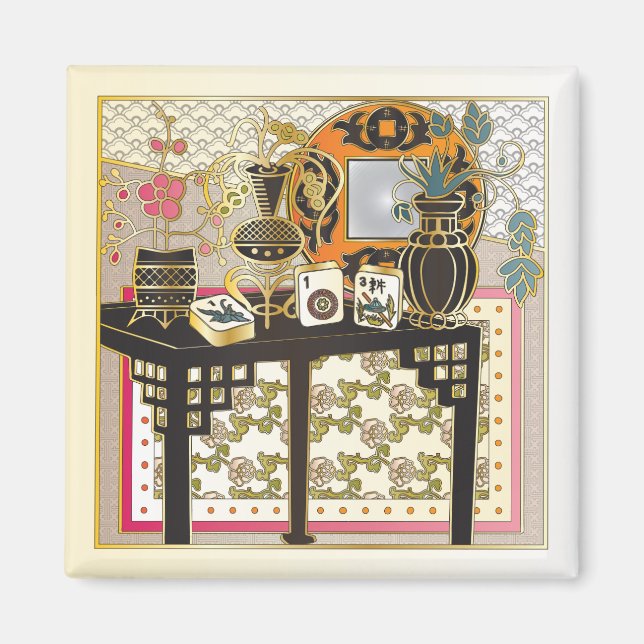 Imã Mah Jongg Mesa (Frente)