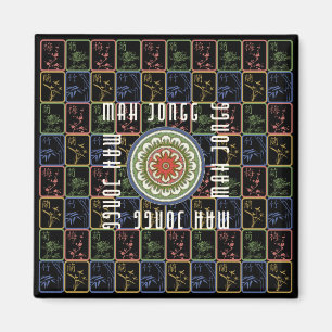 Imã Mah Jongg One Dot Magnet