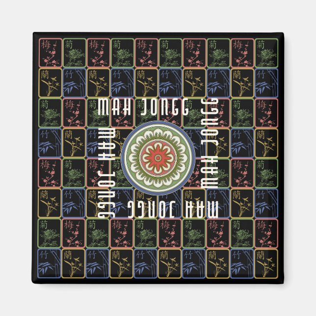 Imã Mah Jongg Um Ponto (Frente)
